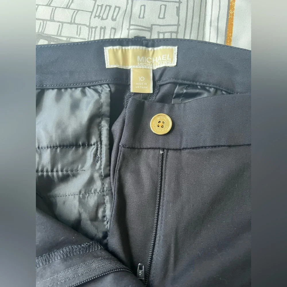 NWOT MICHAEL KORS Dress Pants Dark Blue 10